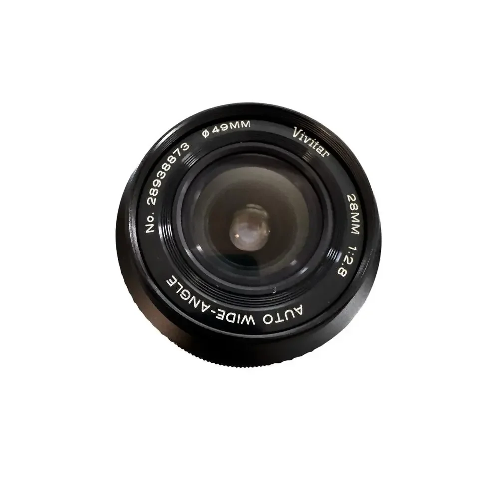 Vintage Vivitar Auto Wide-Angle 28mm 1:2.8 Lens Works